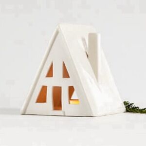 Crate&Barrel Small White Holiday
Alpine A-Frame House